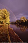 Rainbow Over the Erie Canal