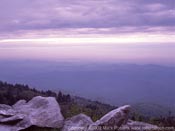 Rocks Under Dark Skies on Grandfather Mountain