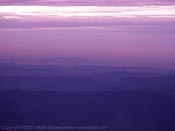 Purple Skies over the Blue Ridge